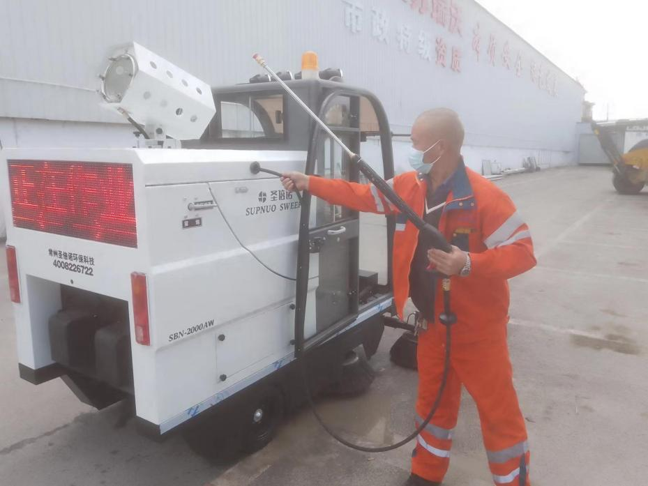 江山龙马快速清扫车